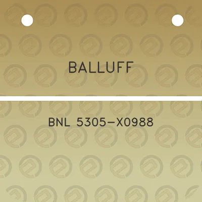 balluff-bnl-5305-x0988