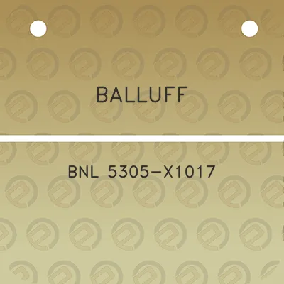 balluff-bnl-5305-x1017