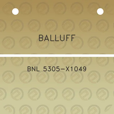 balluff-bnl-5305-x1049