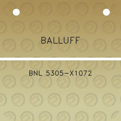 balluff-bnl-5305-x1072