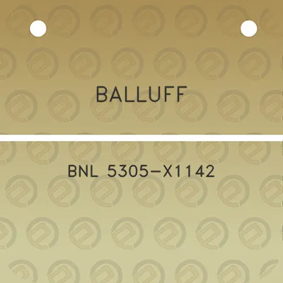 balluff-bnl-5305-x1142