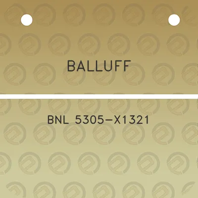 balluff-bnl-5305-x1321