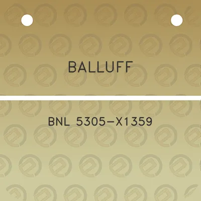 balluff-bnl-5305-x1359