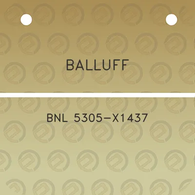 balluff-bnl-5305-x1437