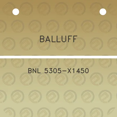 balluff-bnl-5305-x1450