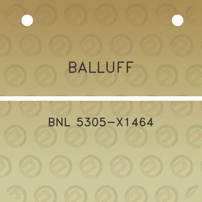 balluff-bnl-5305-x1464