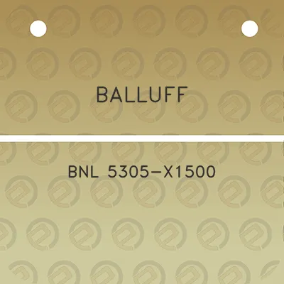 balluff-bnl-5305-x1500