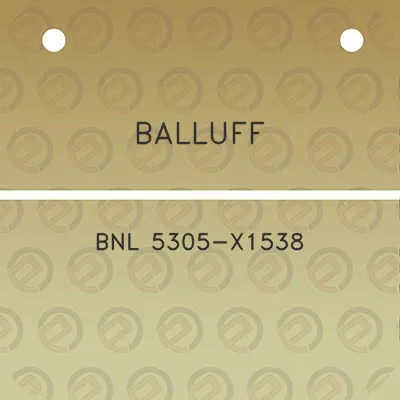 balluff-bnl-5305-x1538