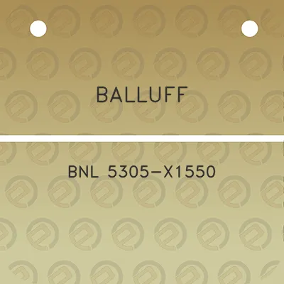 balluff-bnl-5305-x1550