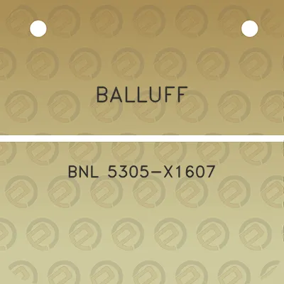 balluff-bnl-5305-x1607