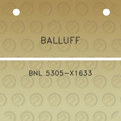 balluff-bnl-5305-x1633