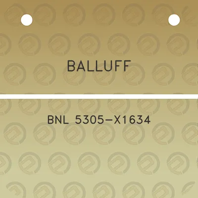 balluff-bnl-5305-x1634