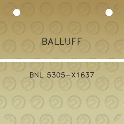 balluff-bnl-5305-x1637