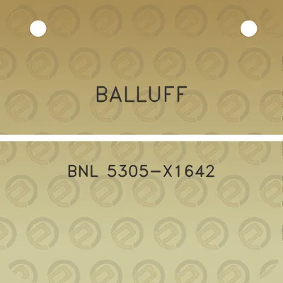 balluff-bnl-5305-x1642