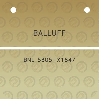 balluff-bnl-5305-x1647