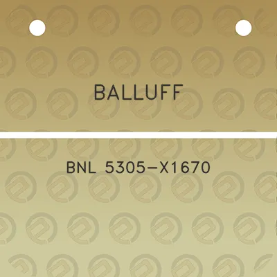 balluff-bnl-5305-x1670