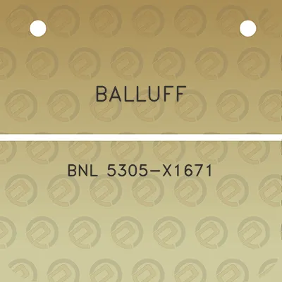 balluff-bnl-5305-x1671