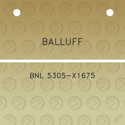 balluff-bnl-5305-x1675