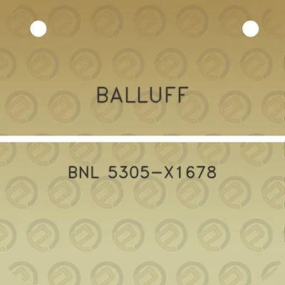 balluff-bnl-5305-x1678