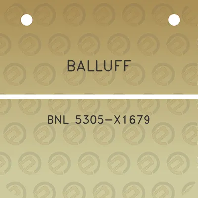 balluff-bnl-5305-x1679