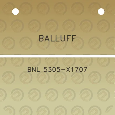 balluff-bnl-5305-x1707