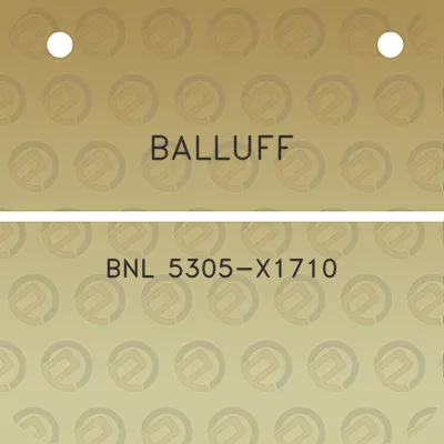 balluff-bnl-5305-x1710