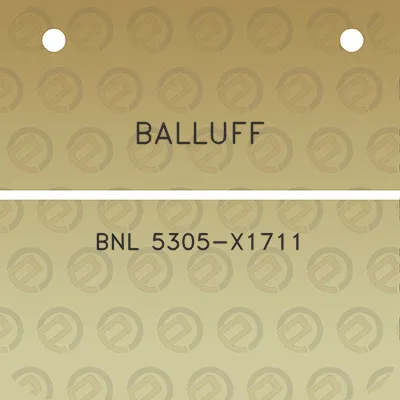 balluff-bnl-5305-x1711