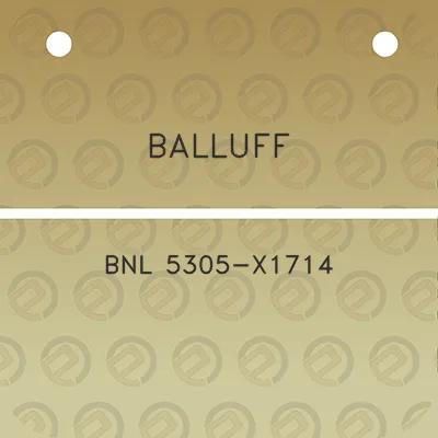 balluff-bnl-5305-x1714