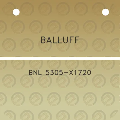 balluff-bnl-5305-x1720