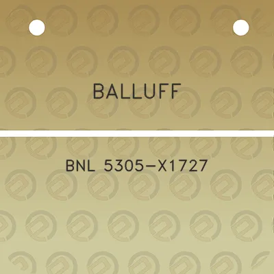 balluff-bnl-5305-x1727