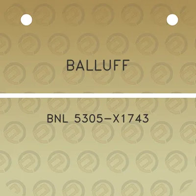 balluff-bnl-5305-x1743