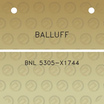 balluff-bnl-5305-x1744