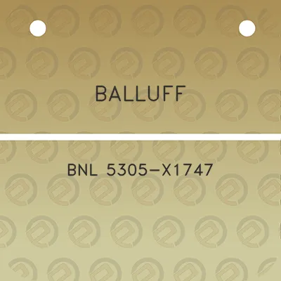 balluff-bnl-5305-x1747