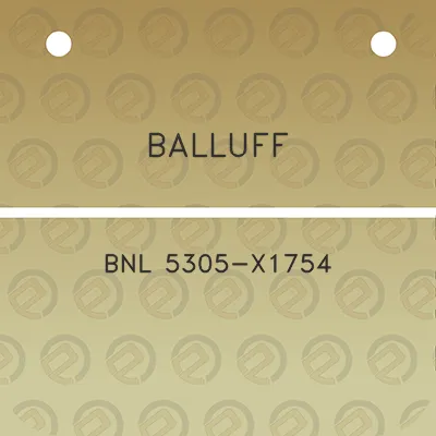 balluff-bnl-5305-x1754