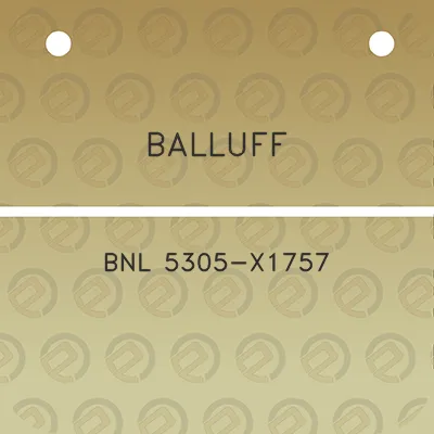 balluff-bnl-5305-x1757