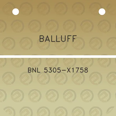 balluff-bnl-5305-x1758