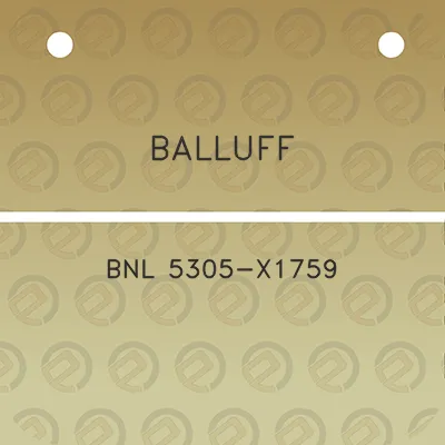 balluff-bnl-5305-x1759