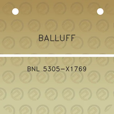 balluff-bnl-5305-x1769