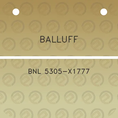 balluff-bnl-5305-x1777