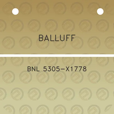 balluff-bnl-5305-x1778