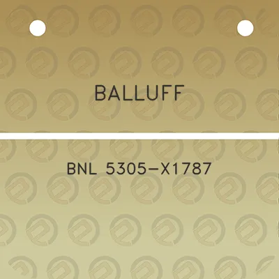 balluff-bnl-5305-x1787