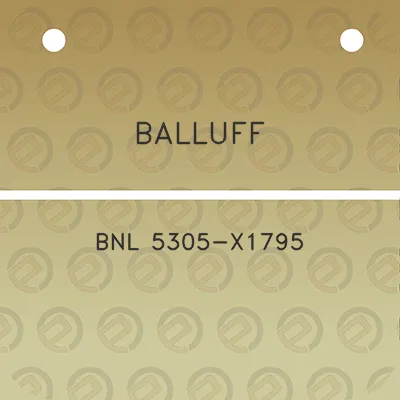 balluff-bnl-5305-x1795