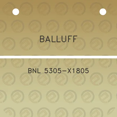 balluff-bnl-5305-x1805