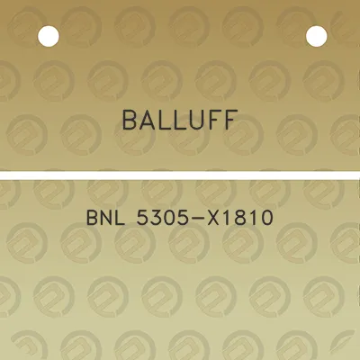 balluff-bnl-5305-x1810