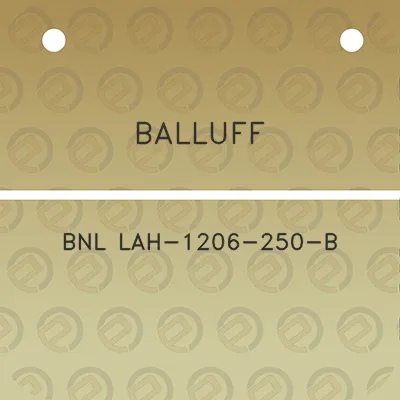 balluff-bnl-lah-1206-250-b