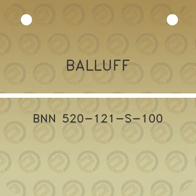 balluff-bnn-520-121-s-100