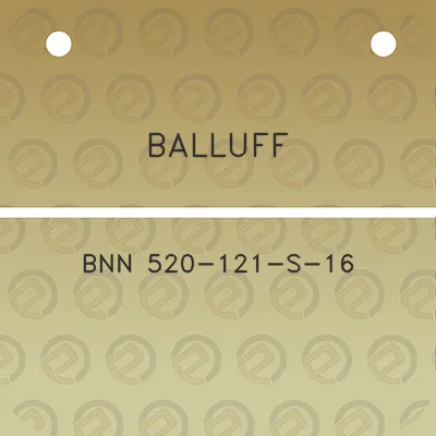 balluff-bnn-520-121-s-16