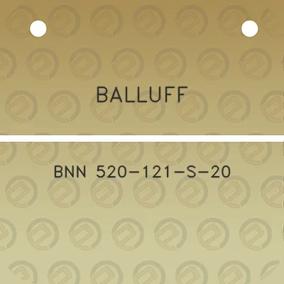 balluff-bnn-520-121-s-20