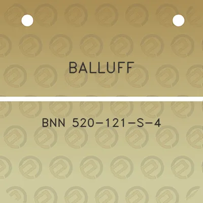 balluff-bnn-520-121-s-4