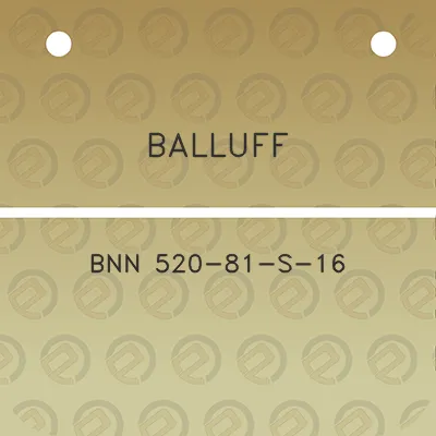 balluff-bnn-520-81-s-16